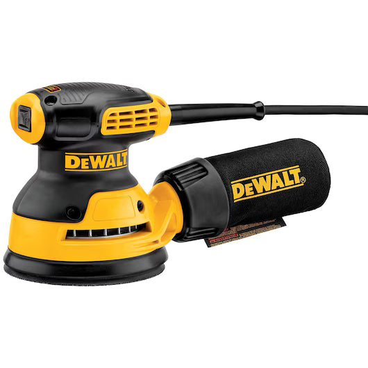 5 IN. SINGLE SPEED RANDOM ORBIT SANDER KIT - DeWalt