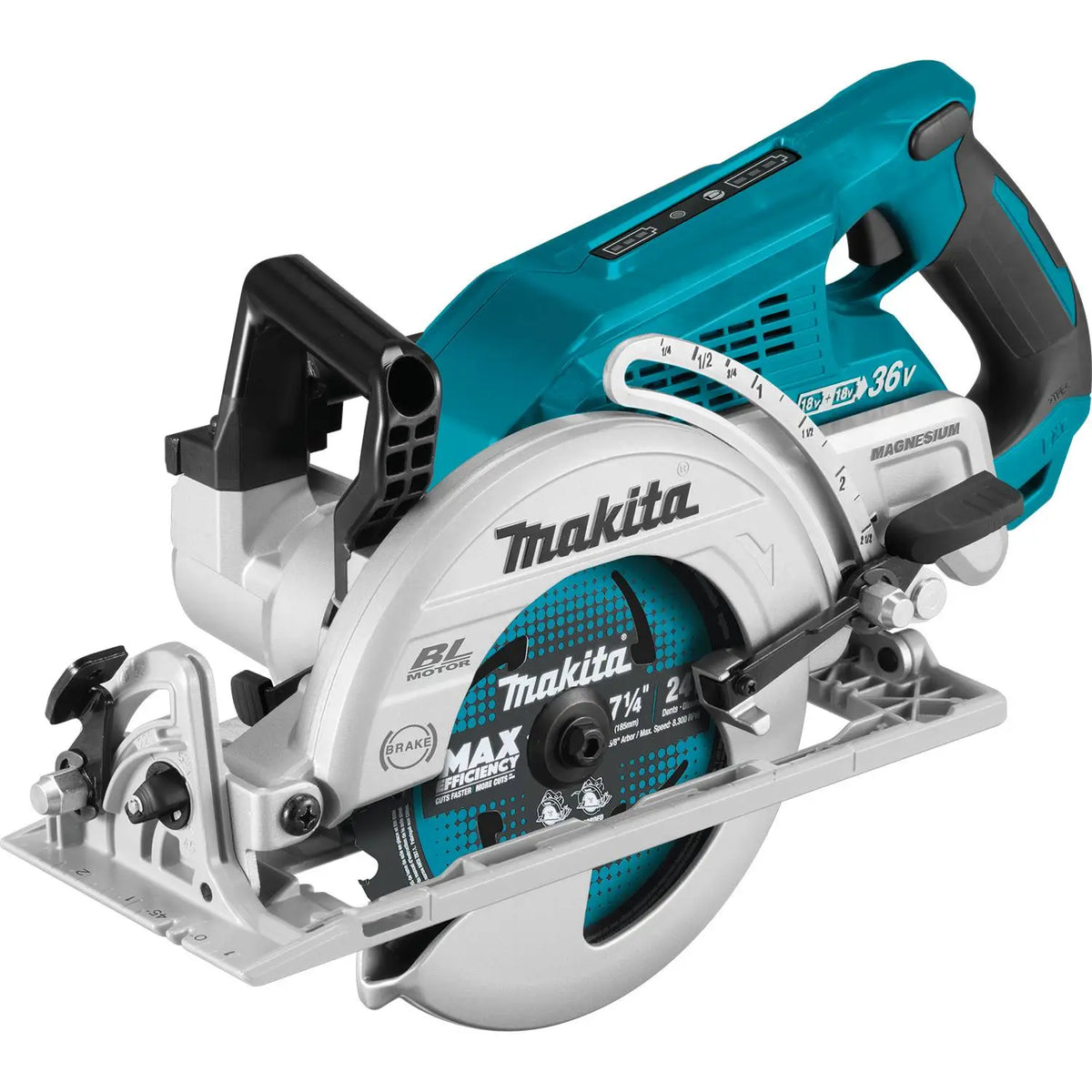 36V (18V X2) LXT® Brushless Rear Handle 7‑1/4" Circular Saw Kit (5.0Ah) (XSR01PT)