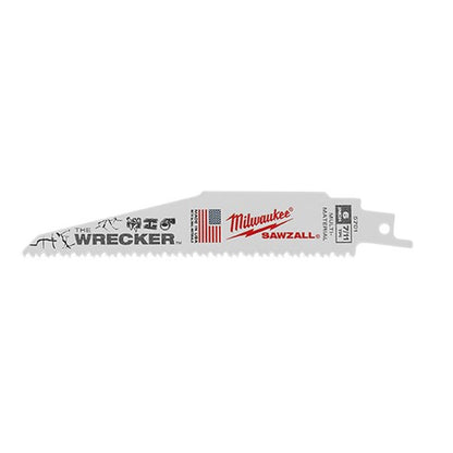 SAWZALL® WRECKERTM Multi Material Blades Milwaukee Tools