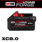 M18™ REDLITHIUM™ FORGE™ XC8.0 Battery Pack 48-11-1881 Milwaukee Tools