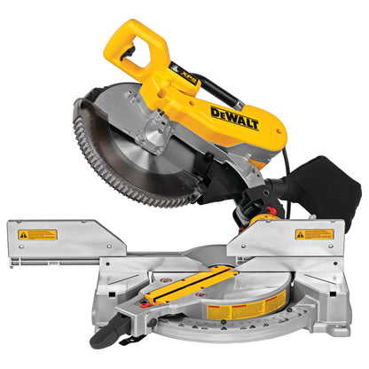 DEWALT 15 Amp 12 in. Electric Double-Bevel Compound Miter Saw with CUTLINE