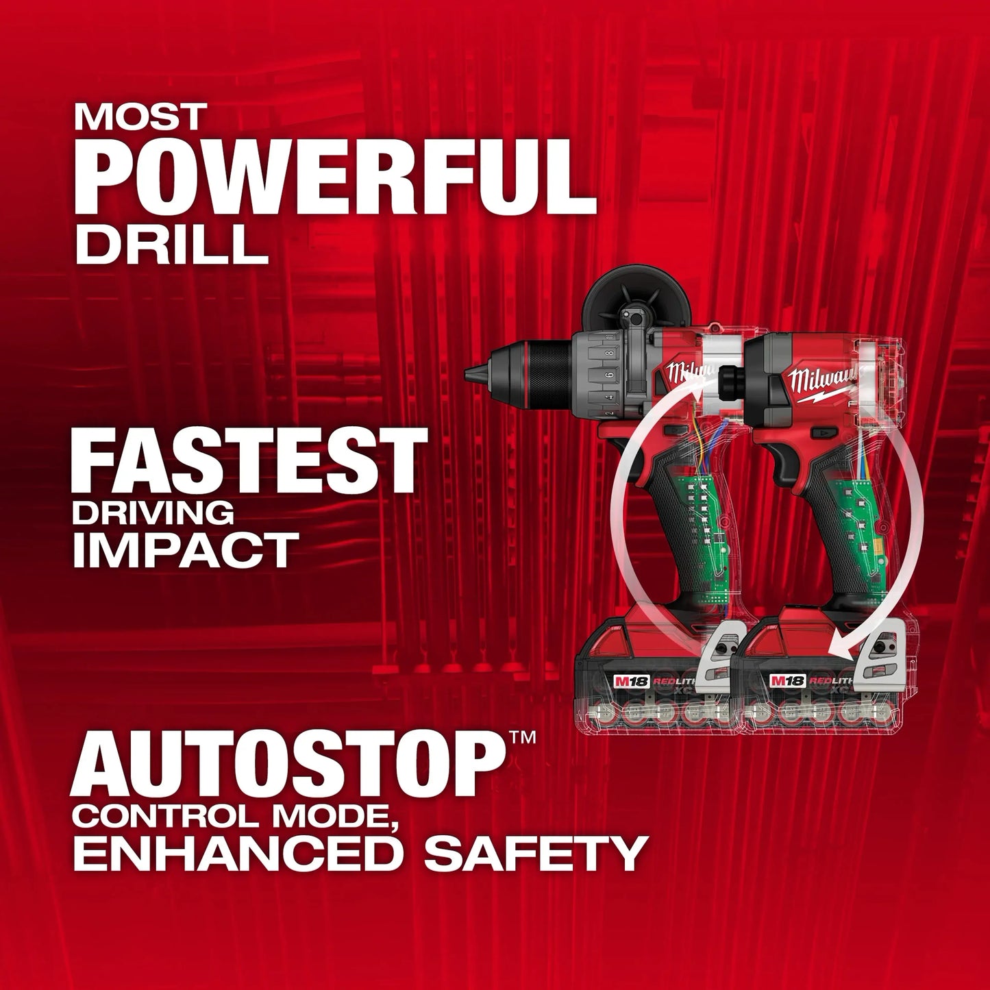 Milwaukee M18 FUEL 7 Tool Combo Kit