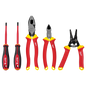 Milwaukee 48-22-2215 5 Pc 1000V Insulated Hand Tool Set (VDE Rated)