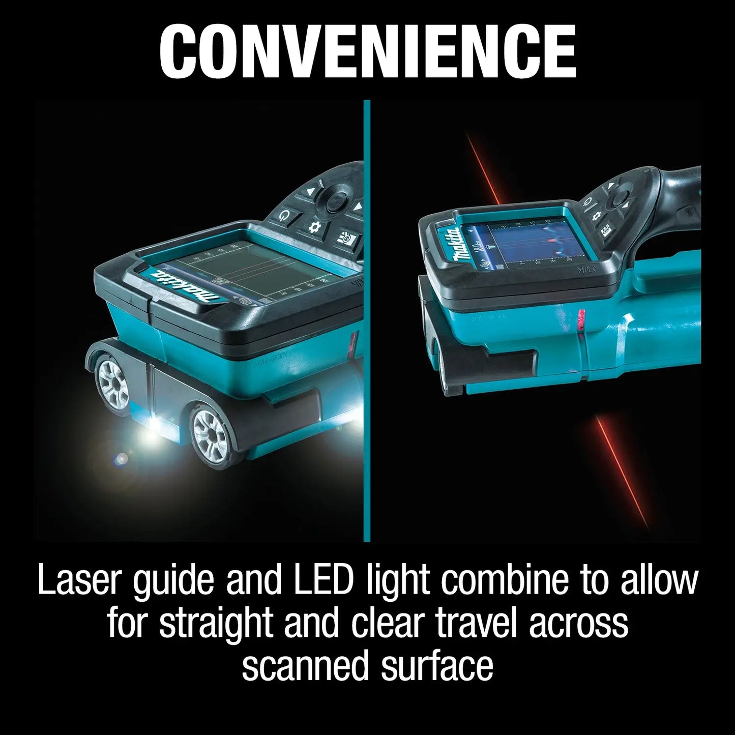 18V LXT® Lithium‑Ion Cordless Multi‑Surface Scanner, Tool Only with Interlocking Storage Case (DWD181ZJ)
