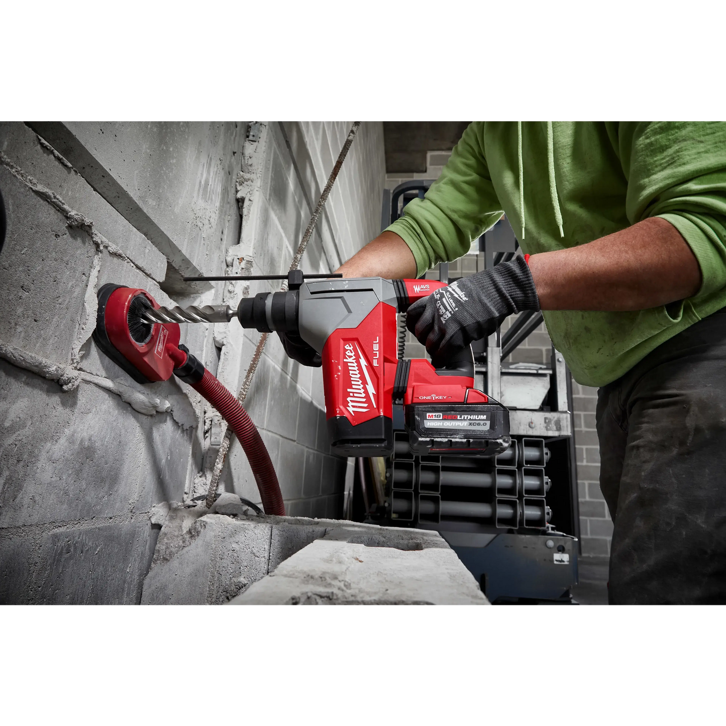Milwaukee M18 FUEL™ 1-1/8" SDS Plus Rotary Hammer w/ ONE-KEY™ 2915-20