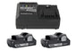 Metabo HPT 18V Lithium Ion Battery and Charger Kit 3.0 Ah Metabo