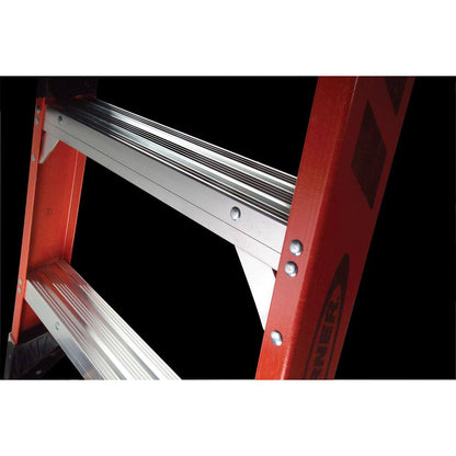 4ft IAA Fiberglass Twin Stepladder