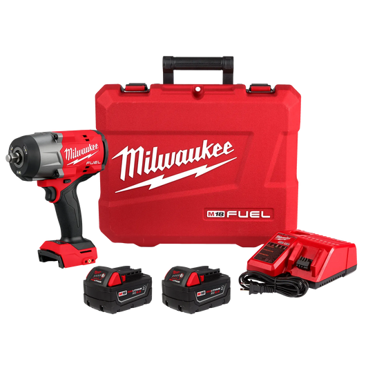 Milwaukee M18 FUEL 1/2 in High Torque Impact Wrench with Friction Ring Kit Milwaukee Tools