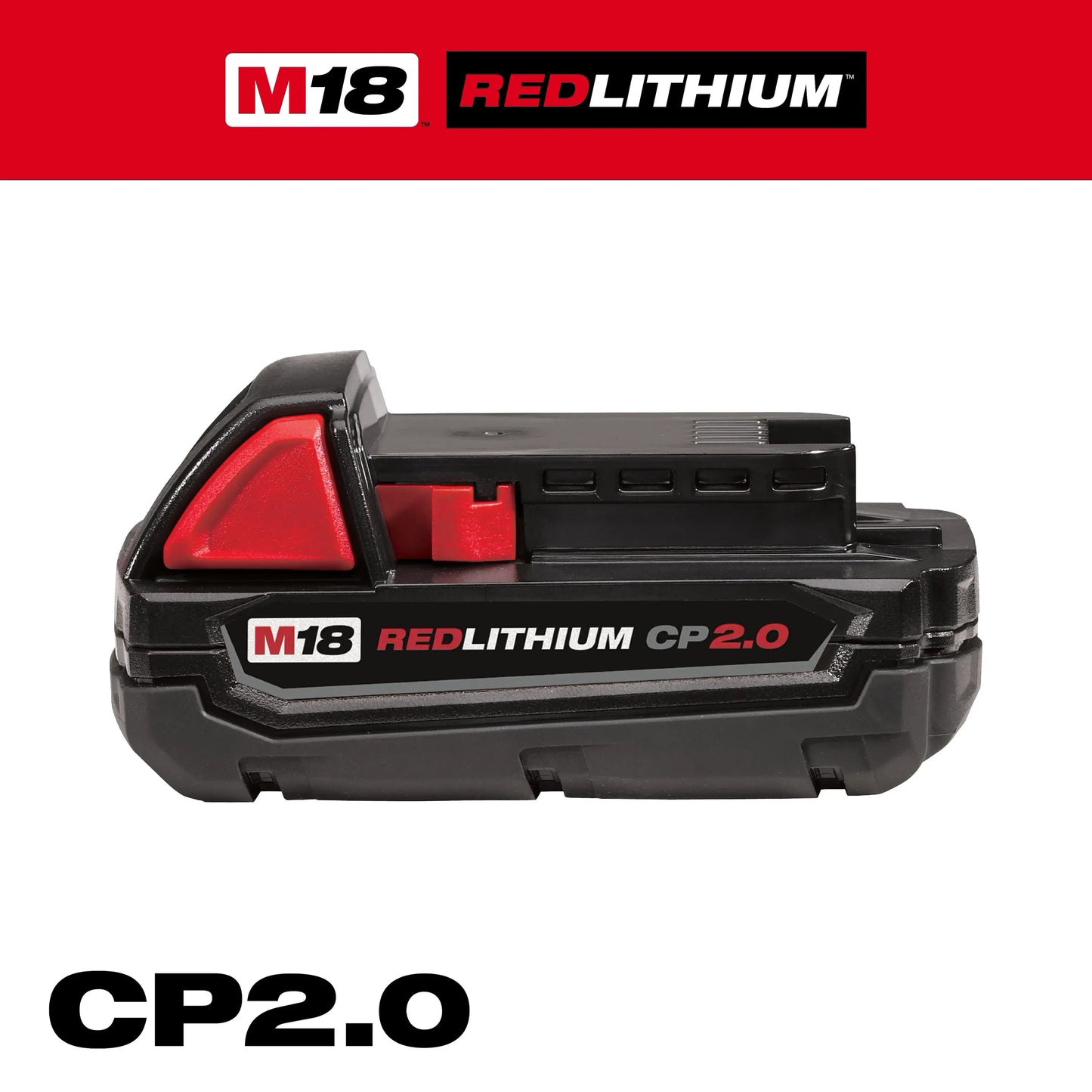 Milwaukee M18™ REDLITHIUM™ CP2.0 Battery Pack (SKU: 48-11-1820)