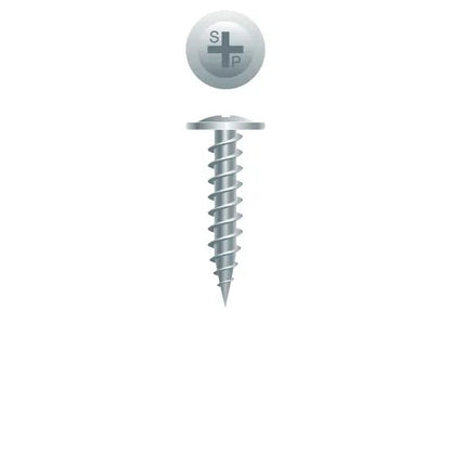 97MZ Phillips Modified Truss (R/W) Head, K-Lath, Zinc Plated, 8 x 3, Box of 1,500 Intercorp