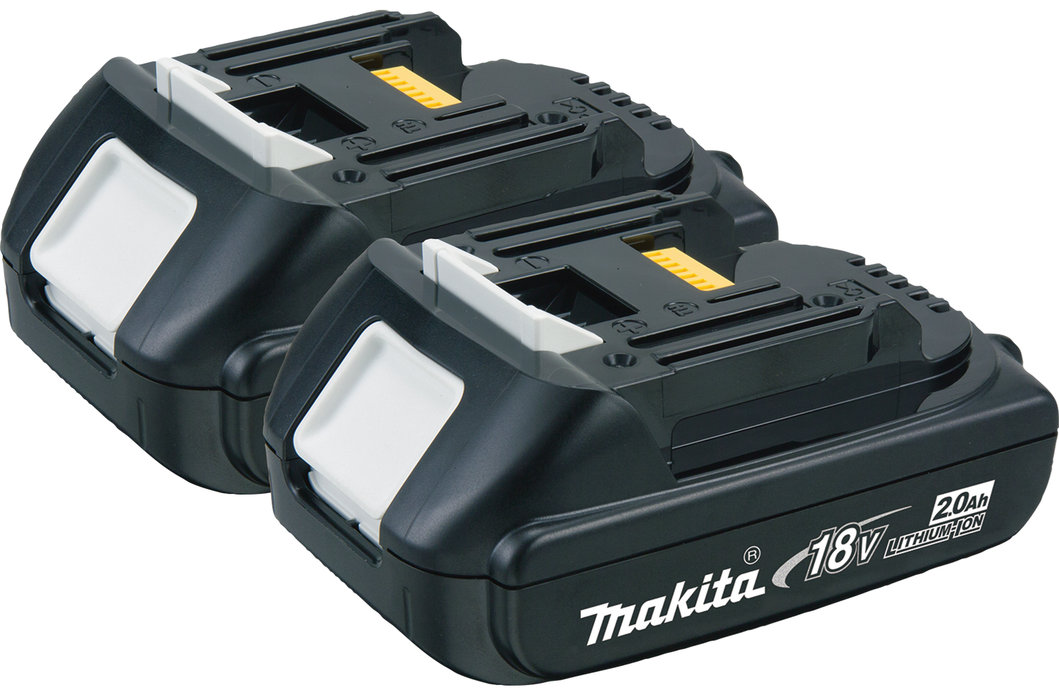 Makita 18V LXT 2.0 Ah Compact Lithium-Ion Battery 2-Pack Item (BL1820-2) Makita Products