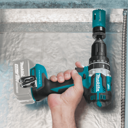 Makita 18V LXT® Lithium‑Ion Compact Brushless Cordless 1/2" Hammer Driver‑Drill, Tool Only XPH12Z
