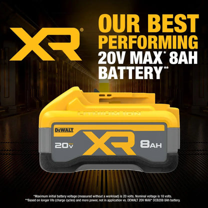 DeWalt 20V MAX* XR POWERPACK™ 8 Ah Battery (DCB2108)