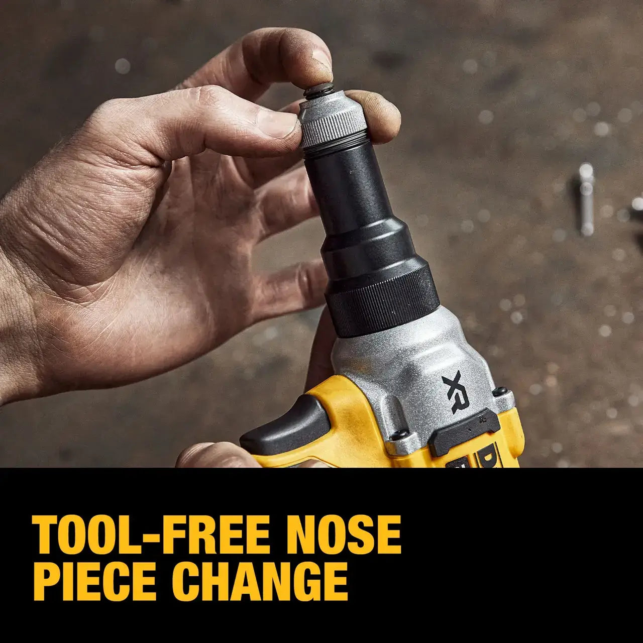 20V MAX* XR® BRUSHLESS CORDLESS 1/4" RIVET TOOL (TOOL ONLY) DCF414B
