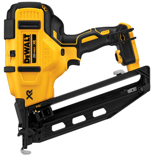 DEWALT 20V MAX* XR® 16 GA Cordless Angled Finish Nailer - Tool Only DCN660B