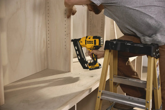 DEWALT 20V MAX* XR® 16 GA Cordless Angled Finish Nailer - Tool Only DCN660B