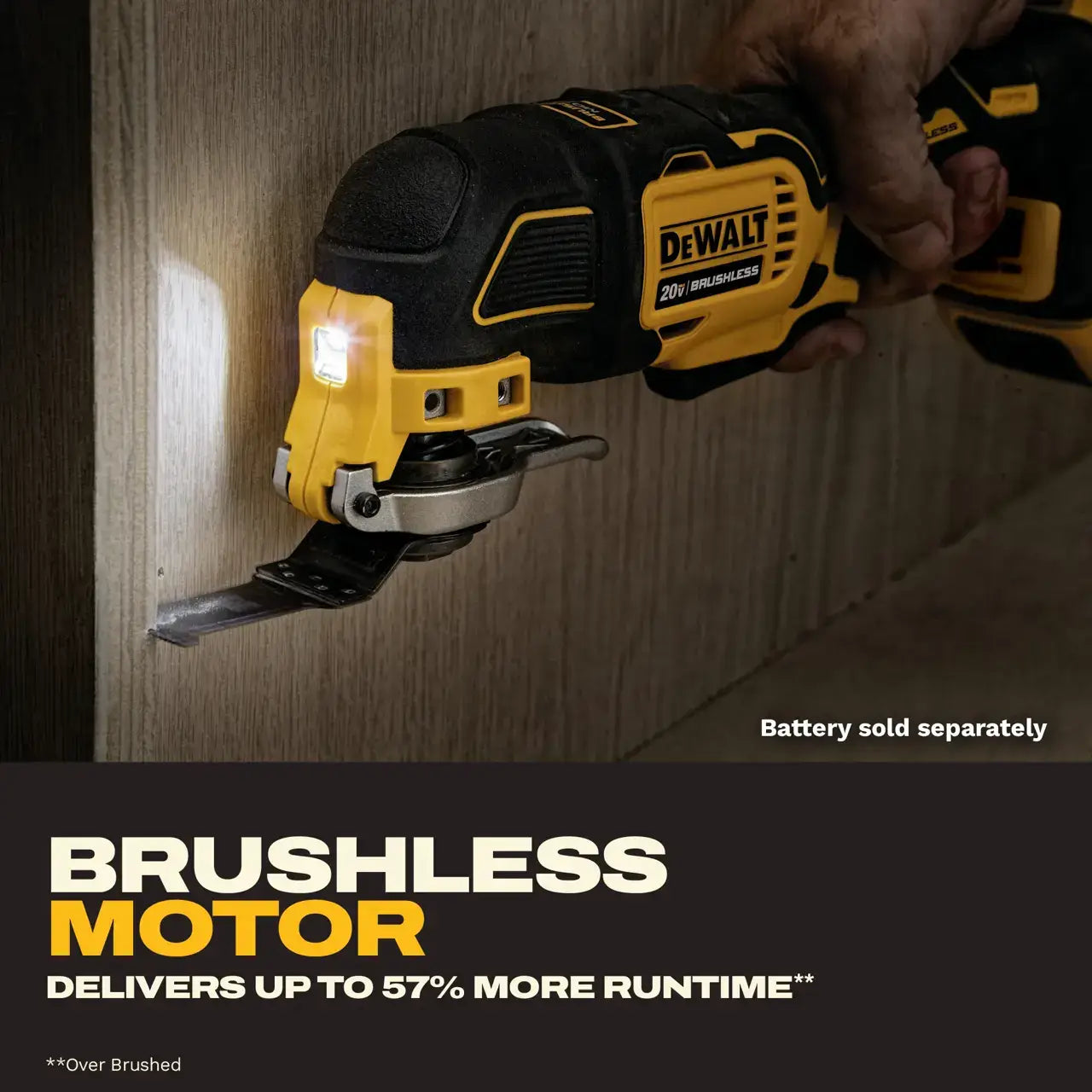 Dewalt 20v Max XR Brushless Oscillating (Tool Only) DCS356B