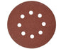 DEWALT 5 In. 8 Hole 80 Grit Hook & Loop Random Orbit Sandpaper Pack of 5 DeWalt