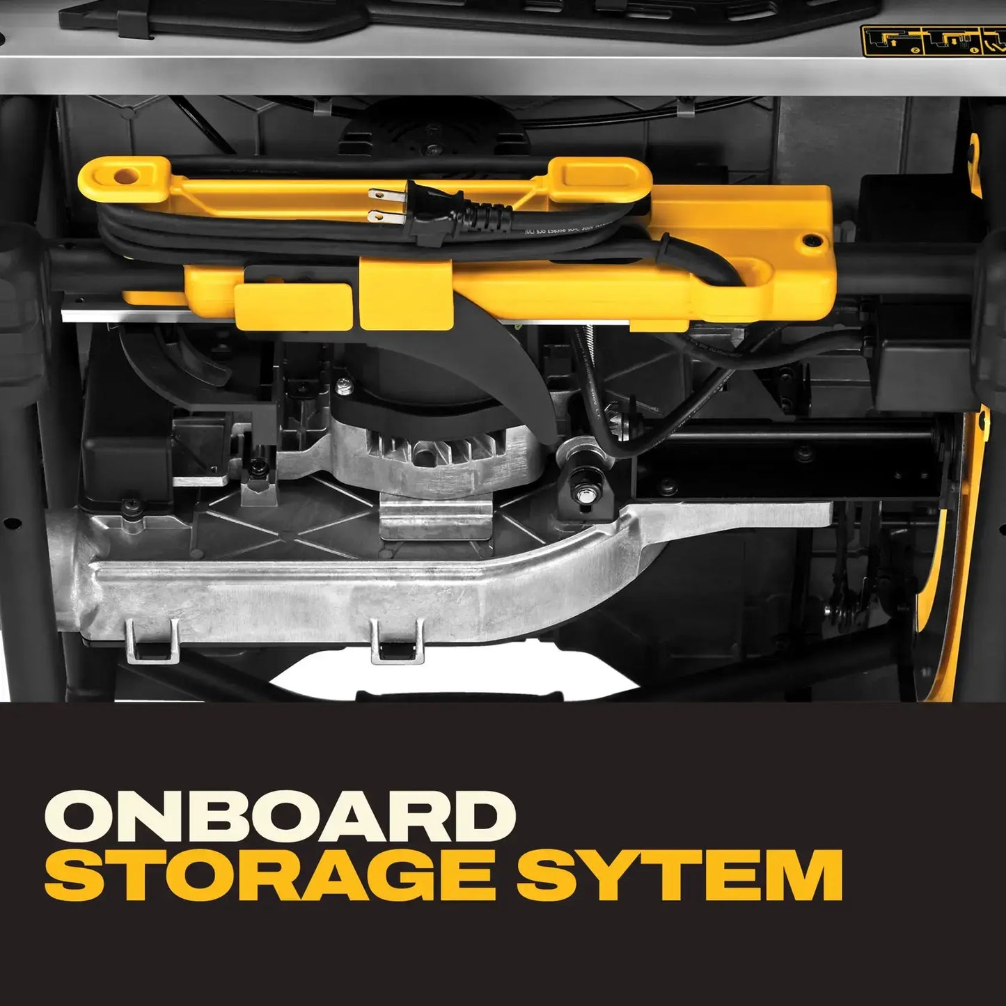 DEWALT 10" Jobsite Table Saw 32 - 1/2" (82.5cm) Rip Capacity, and a Rolling Stand DWE7491RS
