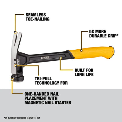 Dewalt 22oz Milled Framing Hammer