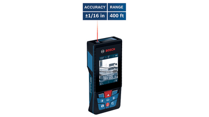 BLAZE™ Outdoor 400 Ft. Connected Lithium-Ion Laser Measure with Camera Bosch