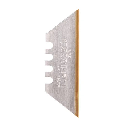 Metal blade with 'Lenox' branding on a white background