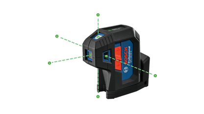 Green-Beam Five-Point Self-Leveling Alignment Laser