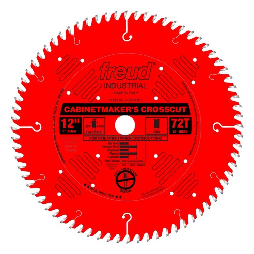 12" Cabinetmaker’s Crosscut Blade