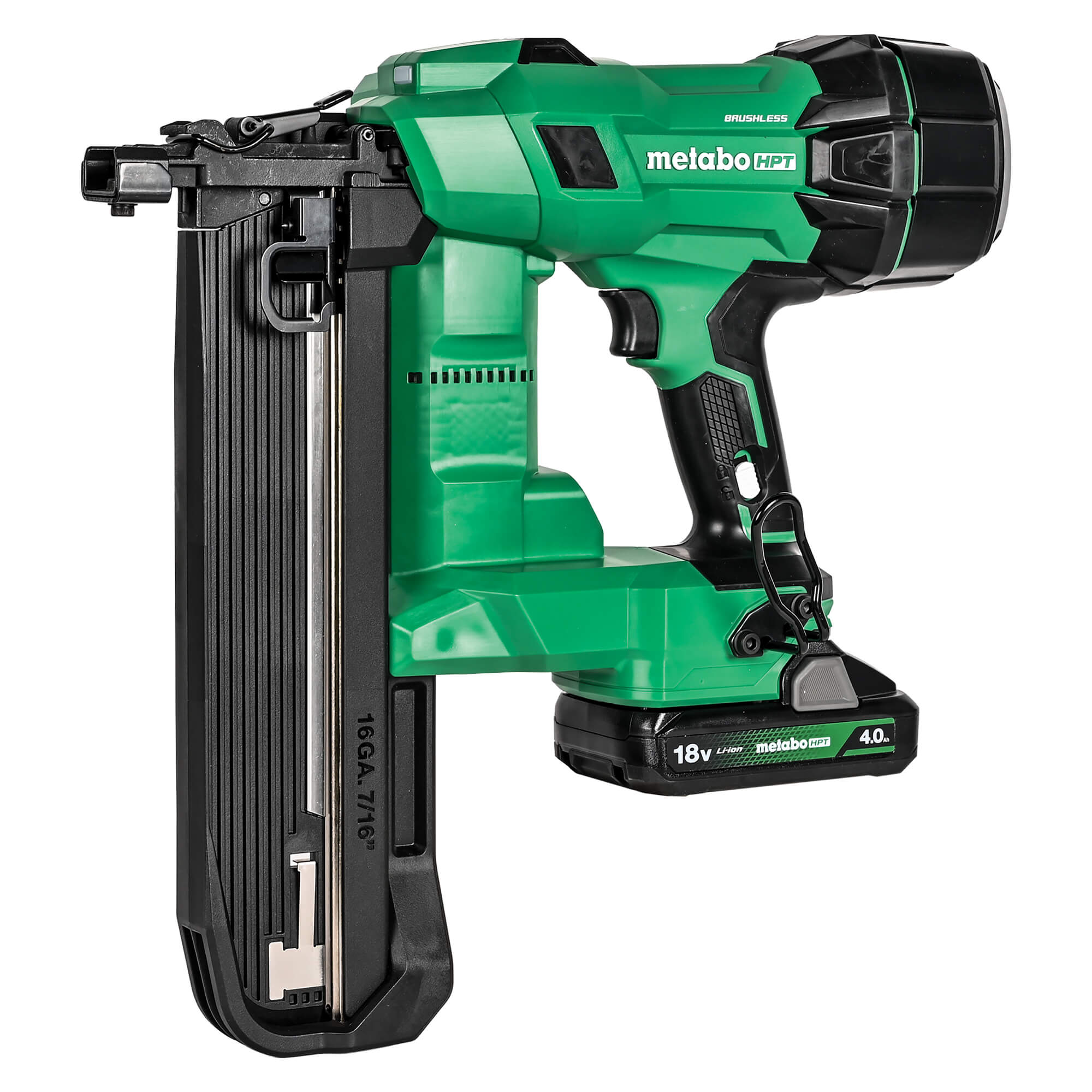 18V Cordless 16 Ga (7/16