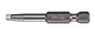 Vega Tools #2 Square Power Driver Bit 150R2A - 1/4 in-Hex Shank - S2 Modified Steel - 2 in Length
