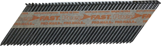 3-by-0.120-Inch Ring Clipped Head Nail for 30-34 Degree Nailers 2.5M