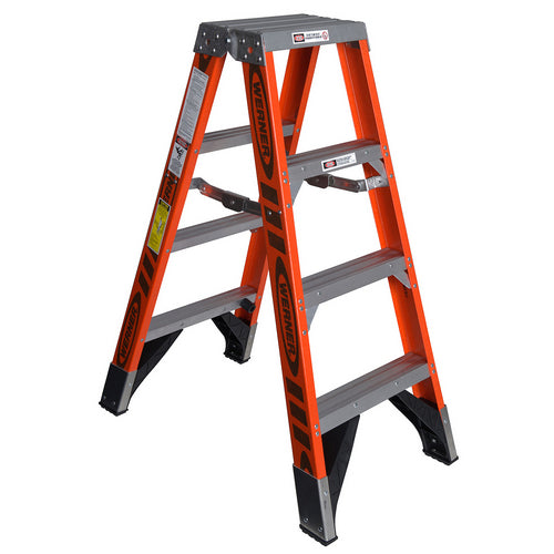 4ft IAA Fiberglass Twin Stepladder Werner
