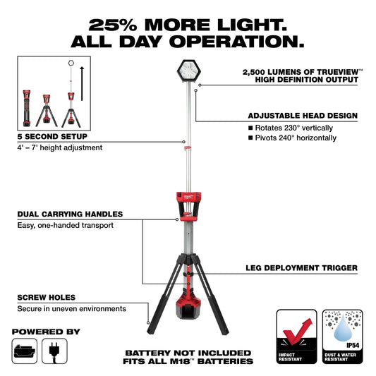 M18™ ROCKET™ Dual Power Tower Light 2131-20
