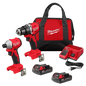 Milwaukee M18 Compact 2-Tool Combo Kit