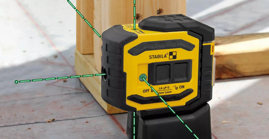 LA-5P G self-leveling, 5-Point/Dot GREENBEAM Laser Stabila