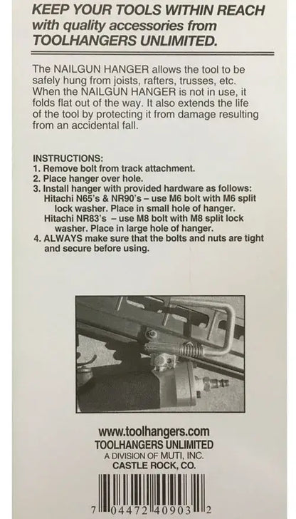 40903 - Hitachi Gun Hanger
