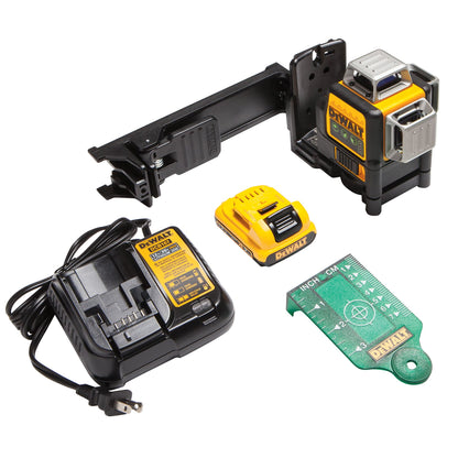 DEWALT 12V MAX* Line Laser, 3 X 360, Green DeWalt