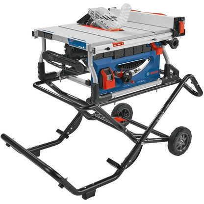 Bosch 10in Jobsite Table Saw with Gravity-Rise Wheeled Stand Bosch