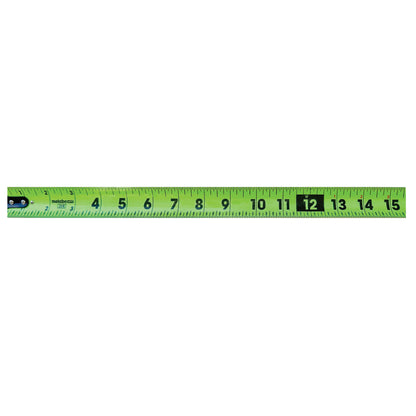 Close up of tape measure blade