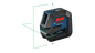 Green-Beam Self-Leveling Cross-Line Laser with Plumb Points Bosch