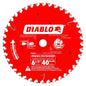 DIABLO D0641A 6-1/2" X 40T X 1/2" TRIM SAW BLADE