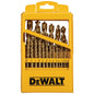 DEWALT 29PC PP Titanium Nitride Coating DRILL BIT SET DeWalt