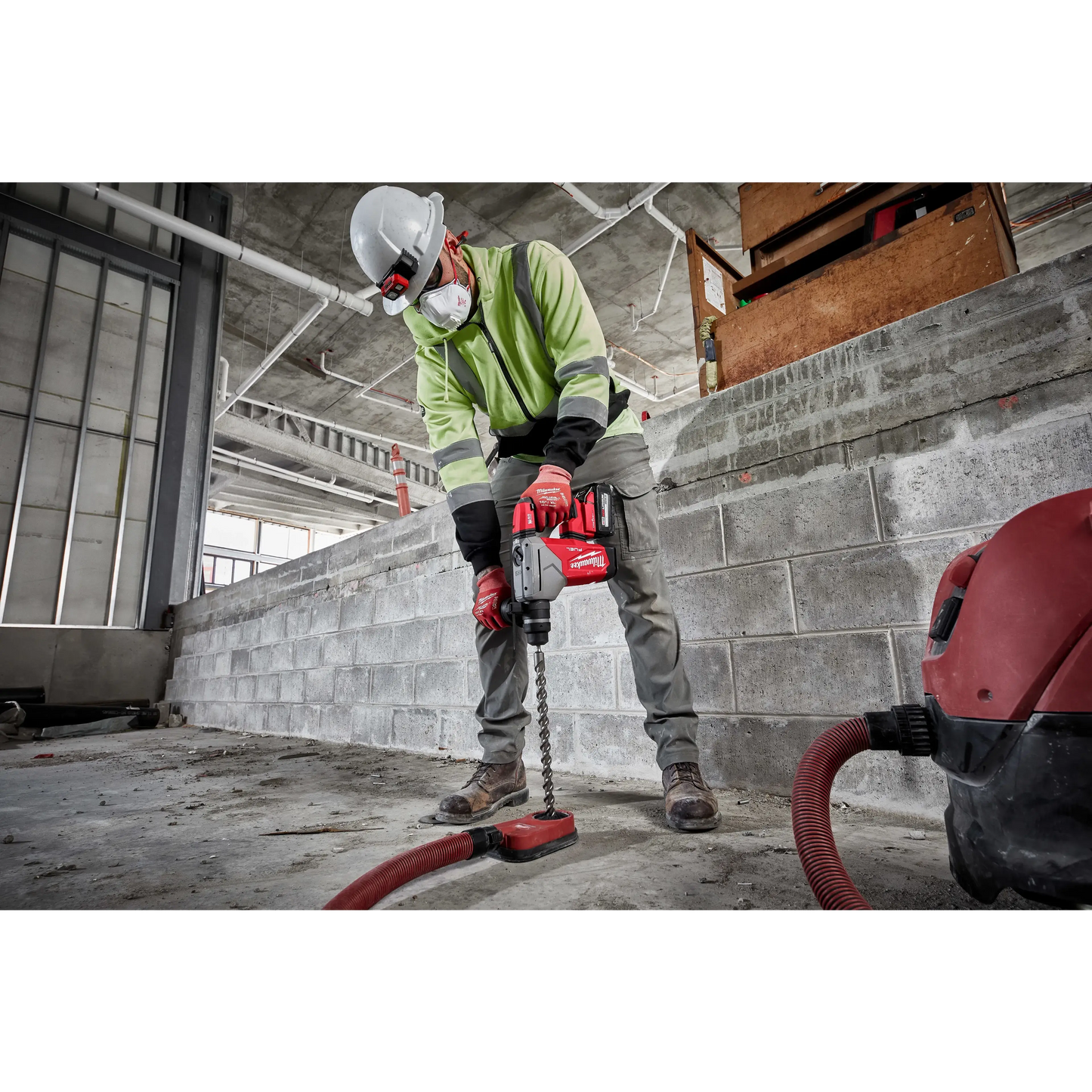 Milwaukee M18 FUEL™ 1-1/8" SDS Plus Rotary Hammer w/ ONE-KEY™ 2915-20