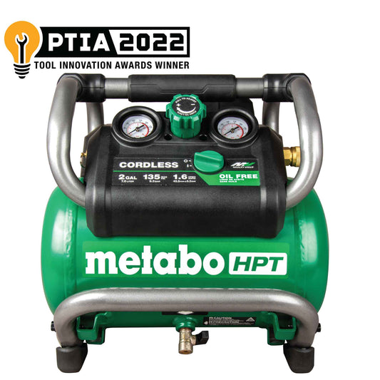 Metabo HPT 36V MultiVolt 2 Gallon Cordless Compressor (Tool Body Only) Metabo