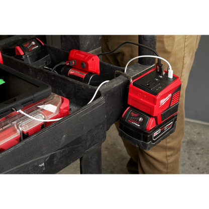 M18 18-Volt Lithium-Ion 175-Watt Powered Compact Inverter for M18 Batteries (Tool-Only)
