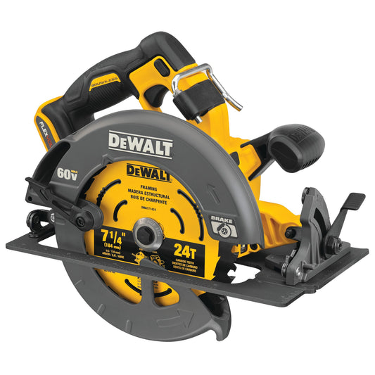 DEWALT Flexvolt 60V Max Brushless7-1/4 In. Cordless Circular Saw With Brake Kit DeWalt