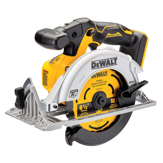 DEWALT 20V MAX 6-1/2 in. Brushless Cordless Circular Saw (Tool Only) DeWalt