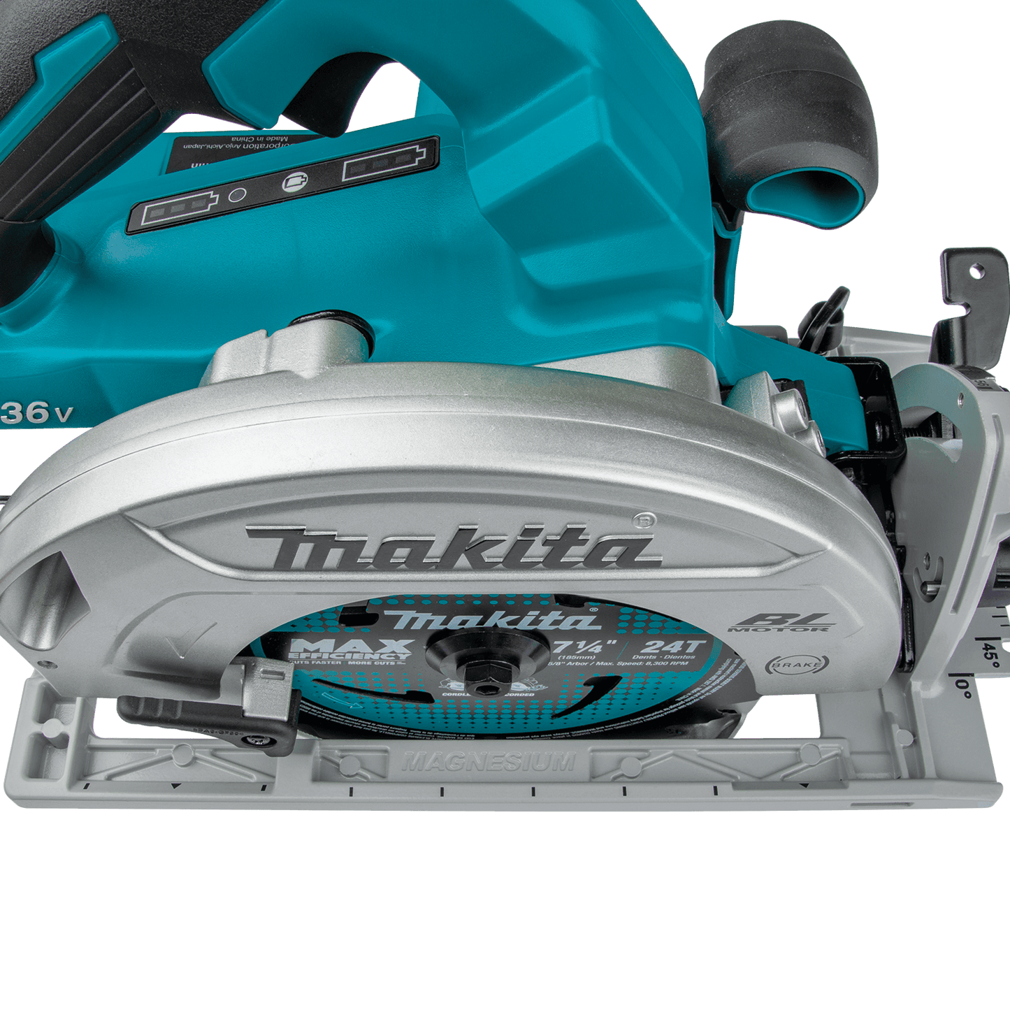 Makita 36V (18V X2) LXT® Brushless 7‑1/4” Circular Saw, Tool Only