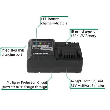 Metabo HPT Rapid Battery Charger