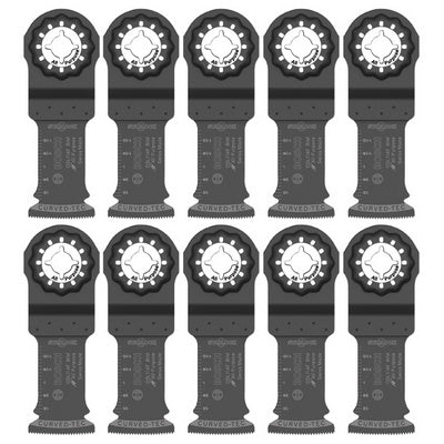 Bosch 1-1/4 In. Starlock Oscillating Multi Tool Bi-Metal Plunge Cut Blade 10 pk.